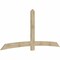 Ekena Millwork Bellingham Rough Sawn Timber Gable Bracket, Douglas Fir, 108"W x 49"H x 2"D x 6"F, 11/12 Pitch GBW108X49X0206BEL00RDF - alternate 3